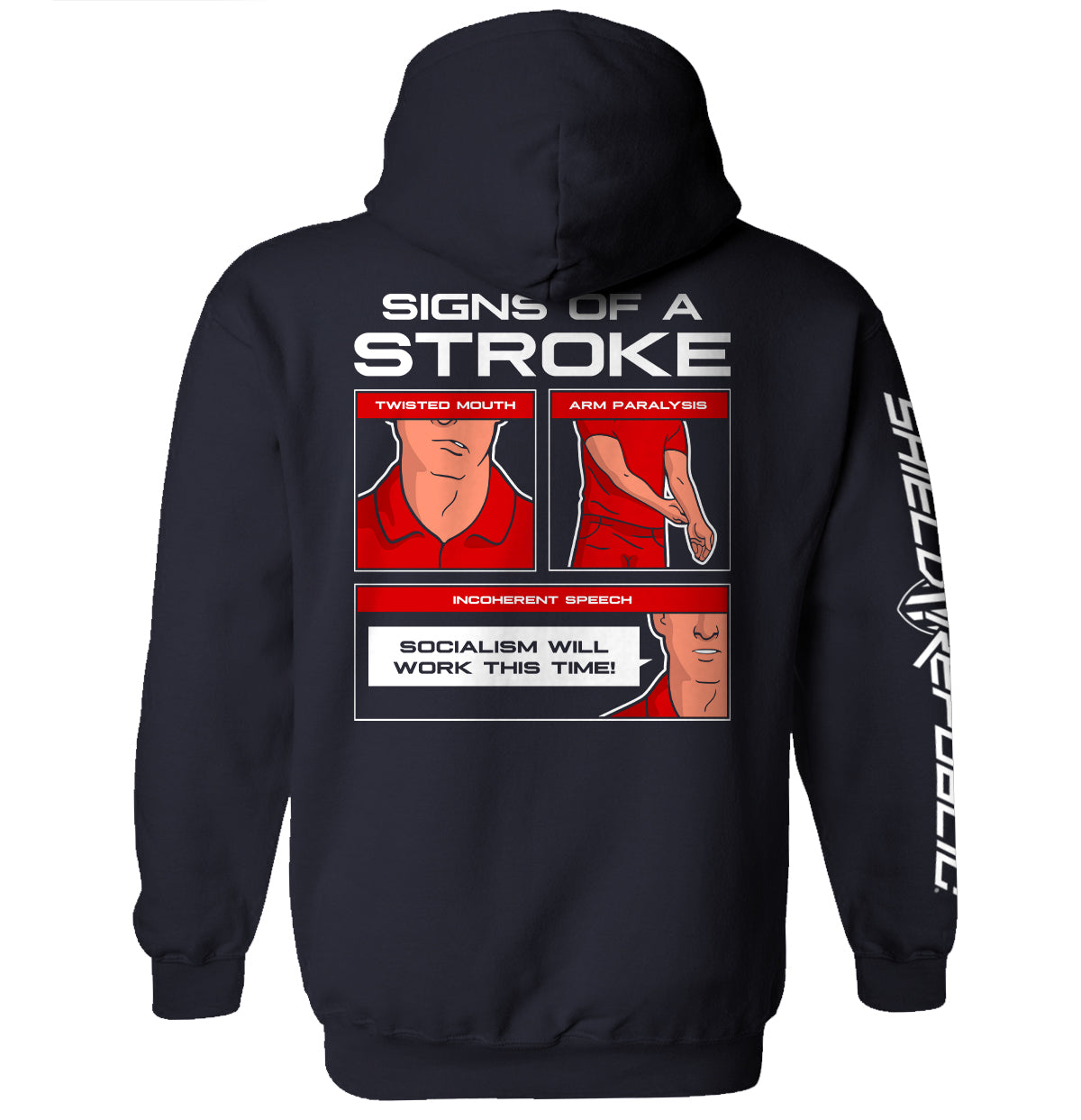 Signs of a Stroke Shield Republic