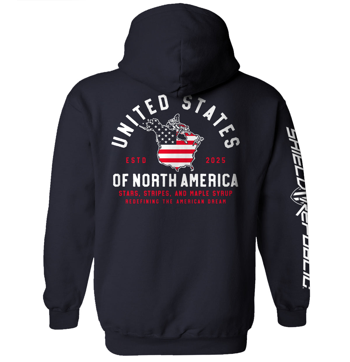 The United States of North America Shield Republic