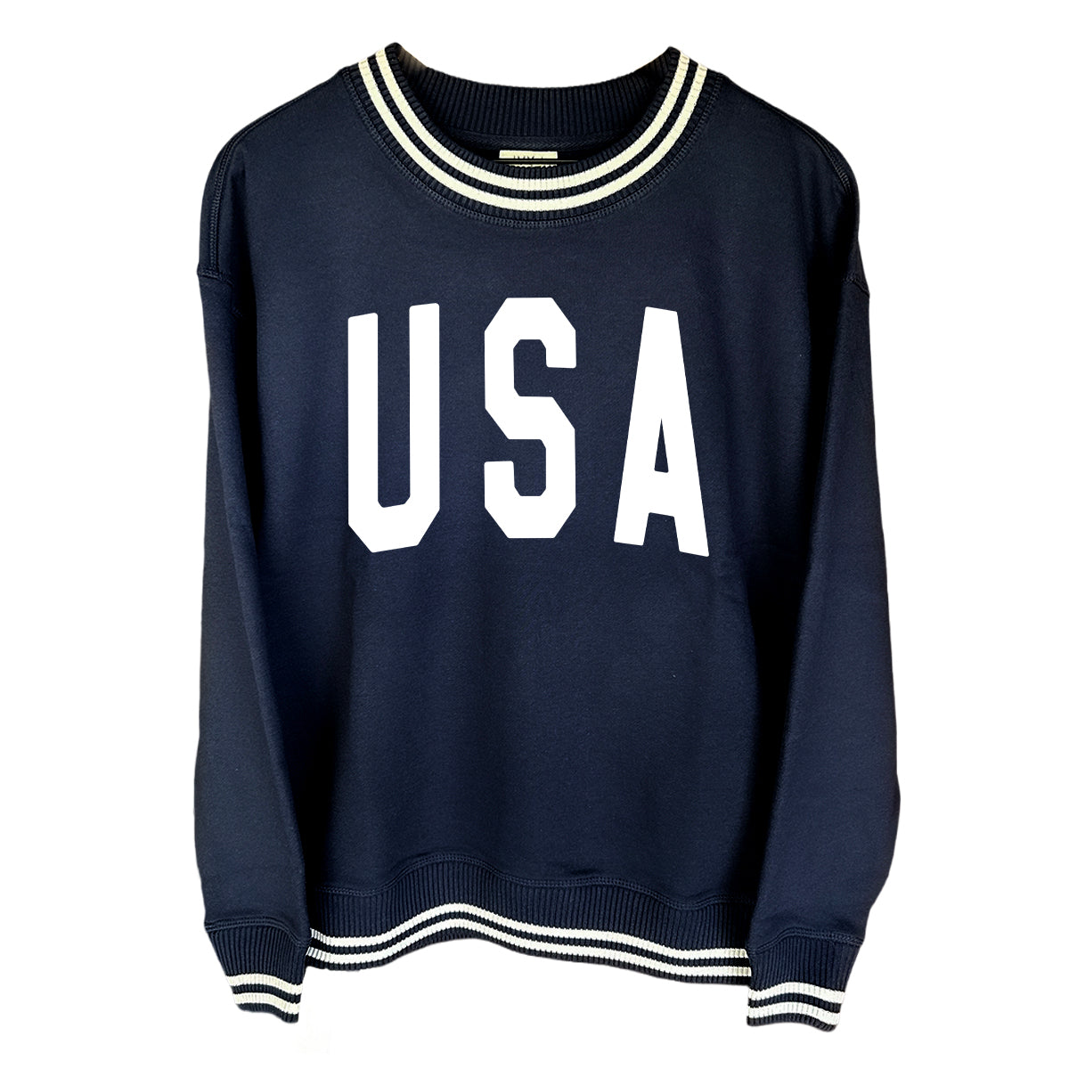 USA Collegiate Solid White (Front) Shield Republic