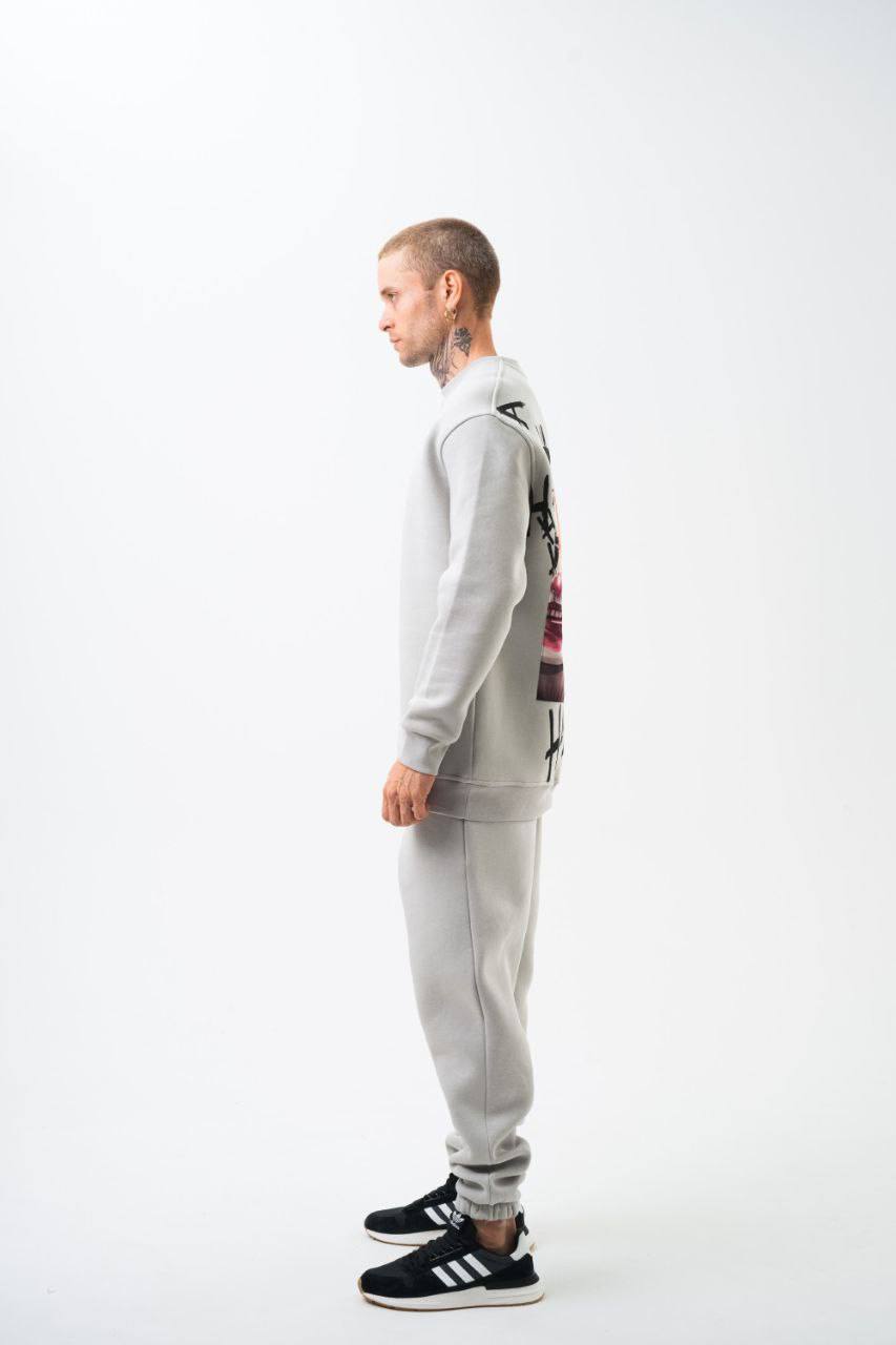 Noble Stance' Oversized Sweatshirt Withinblack