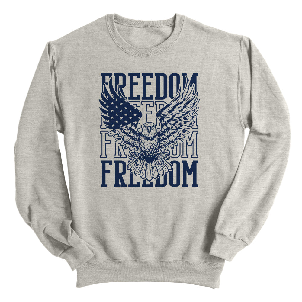 Freedom Repeated Eagle (Front) Shield Republic