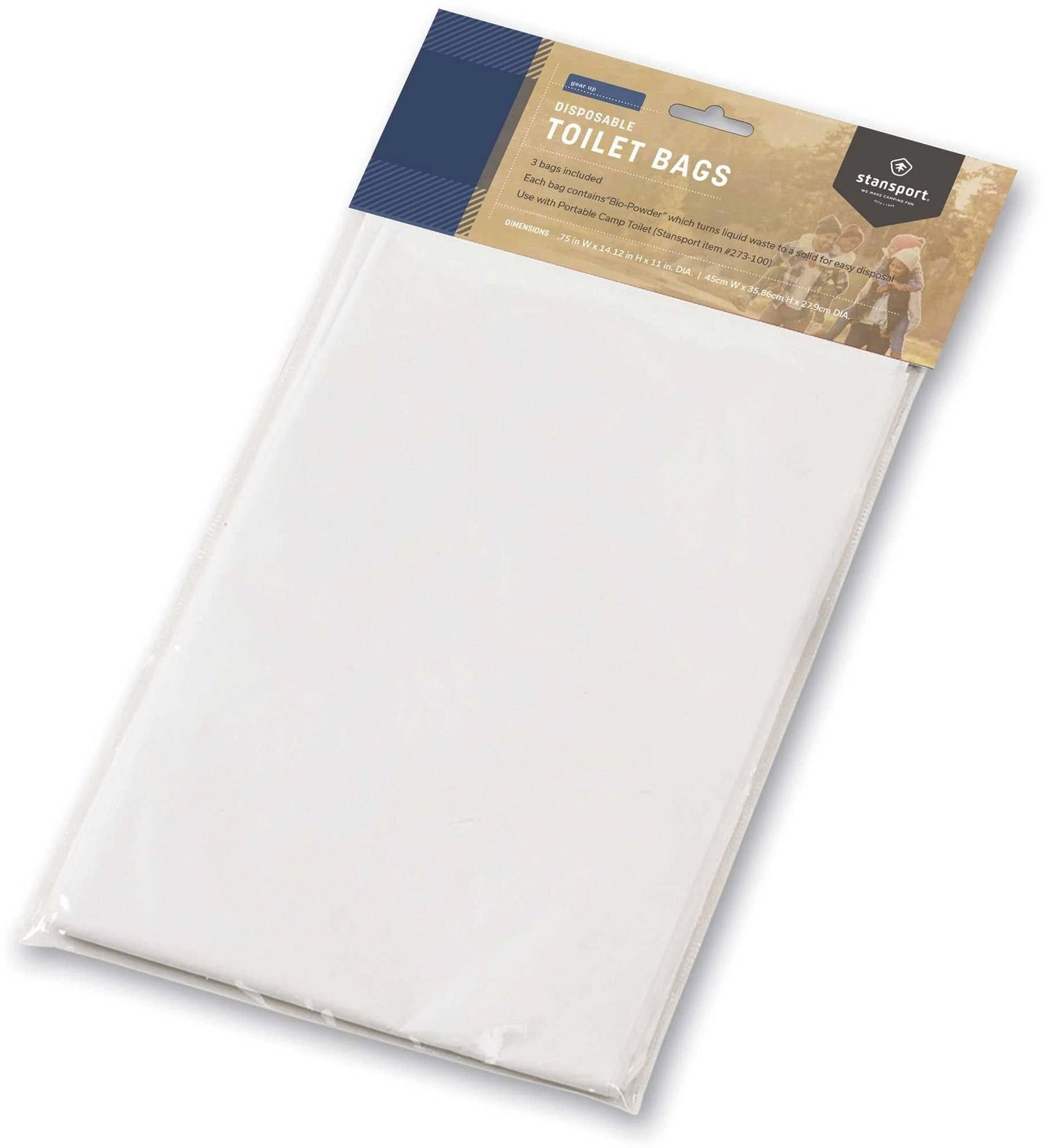 Toilet Bags Pack of 12 quakekits.com