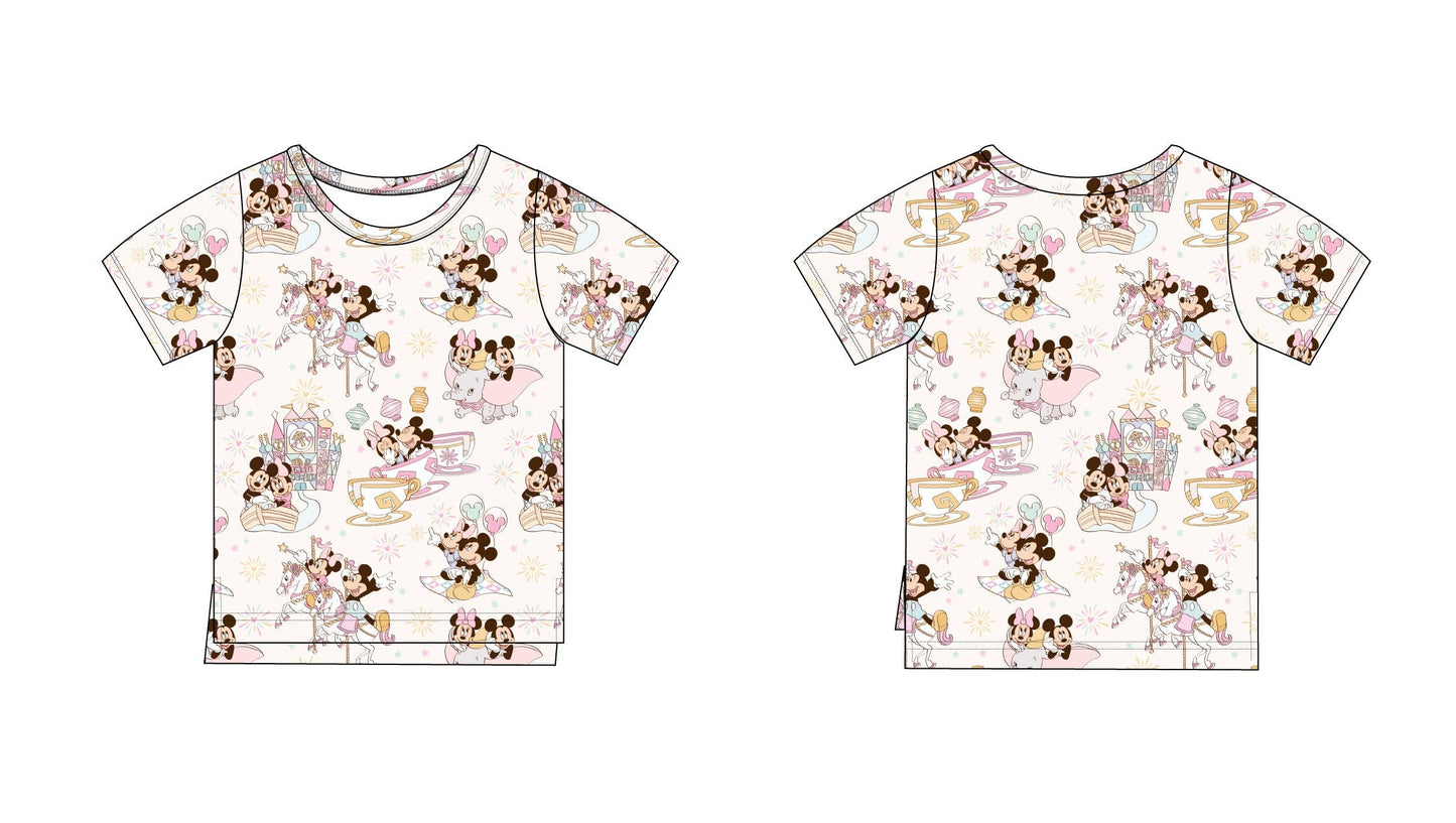 Enchanted Escapades - Bamboo Tee Blush Lotus