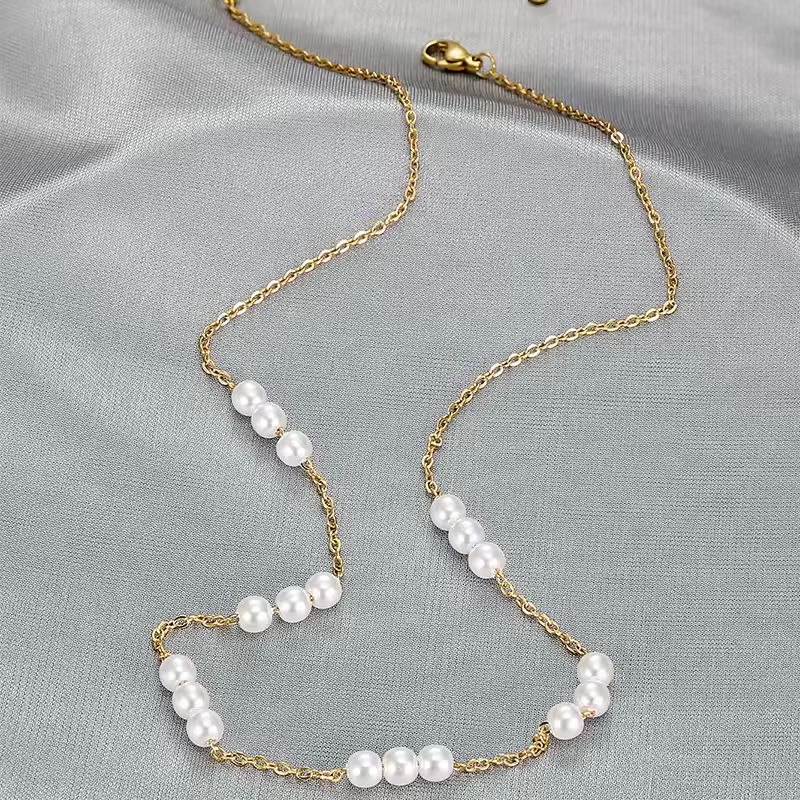 Pearl Cluster Necklace ~ Deep South Originals Deep South Originals