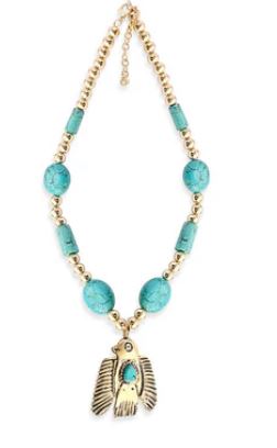 Phoenix Flight Turquoise Necklace Country in My Heart