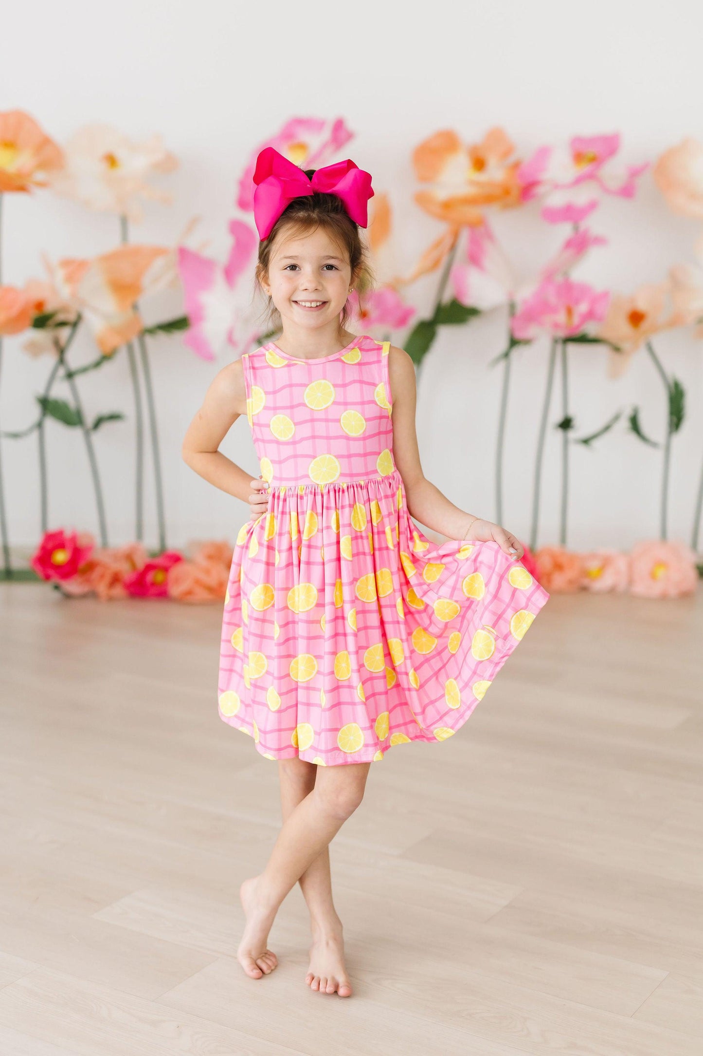 Pink Lemonade Tank Twirl Dress Mila & Rose ®