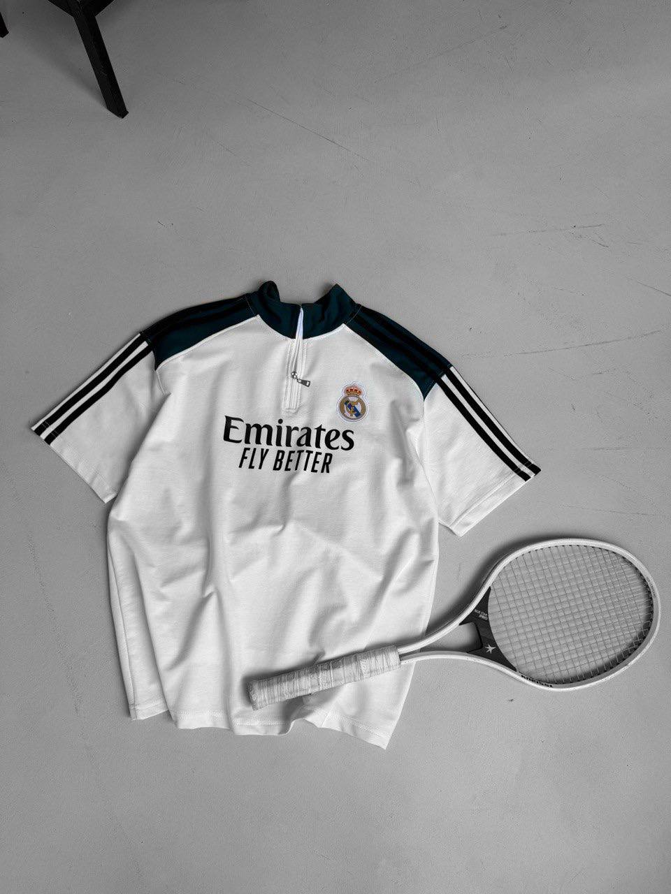 Real Madrid 25/26 Training Quarter-Zip Top - Official Football Training Jersey Withinblack