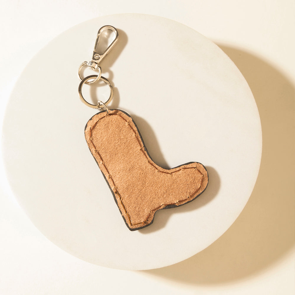 Myra Legend Boot Charm Keychain in Carve Tan Myra USA