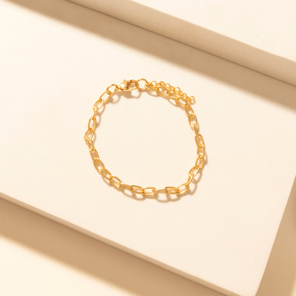 Myra Bayou Heartline Stack Bracelet in Glass Glow Myra USA