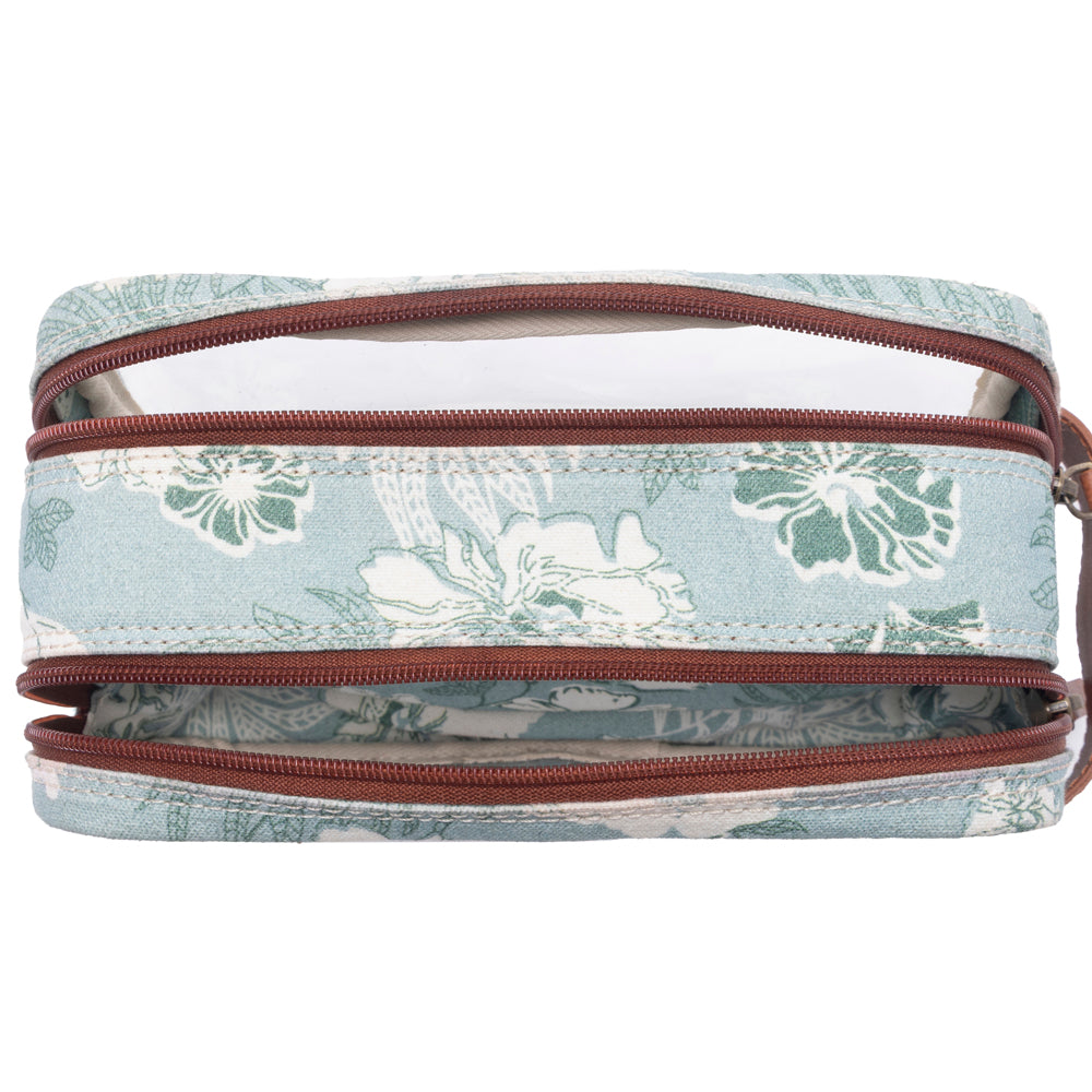 Myra Willow Grove Cotton & Plastic Men's Shaving Kit in Eucalyptus Mist Myra USA