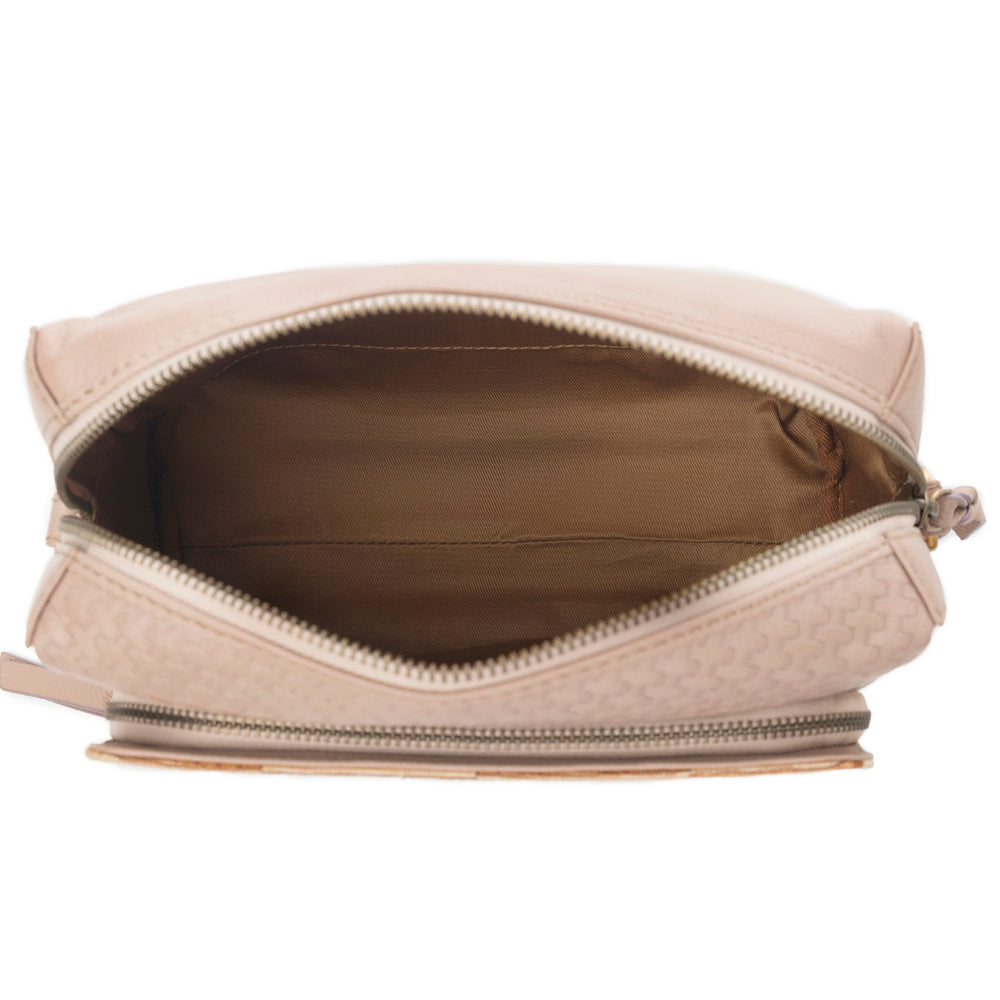 Myra Pueblo Sun Crossbody Bag in Honey Almond Myra USA