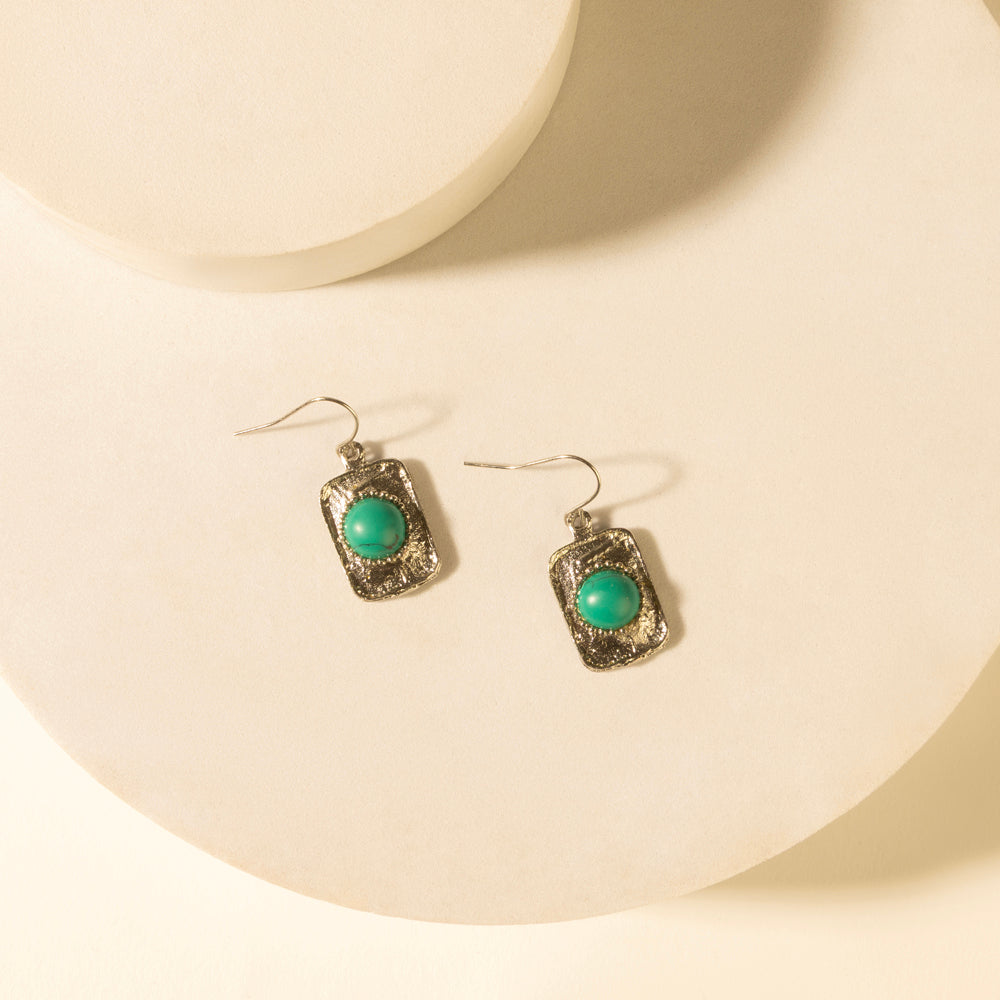 Myra Outrider Tassel Earrings in Desert Turquoise Myra USA