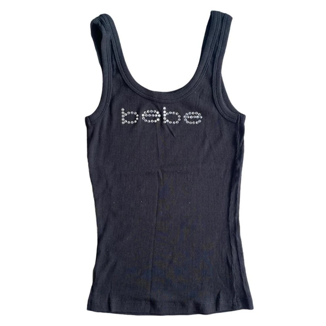 Vintage Sleeveless Tank Top Letters Summer Print Personality Crop top Sleeveless Slim Streetwear Punk Y2K Baby Tee Short Sleeve NovaCart