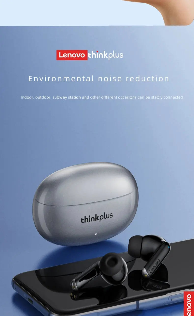 Lenovo Thinkplus XT88 in Ear Bluetooth Earphones with Dual Microphones, Stereo Noise Reduction, Bass HIFI Touch Earphones NovaCart