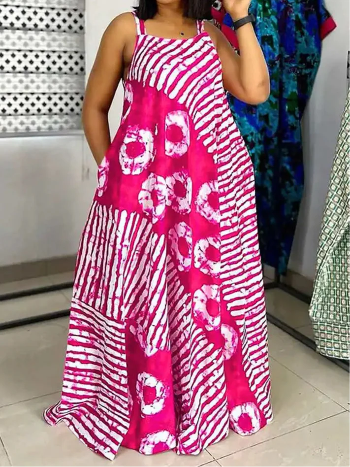 Sleeveless Party Beach Sundress Tank Long Casual Loose Dress