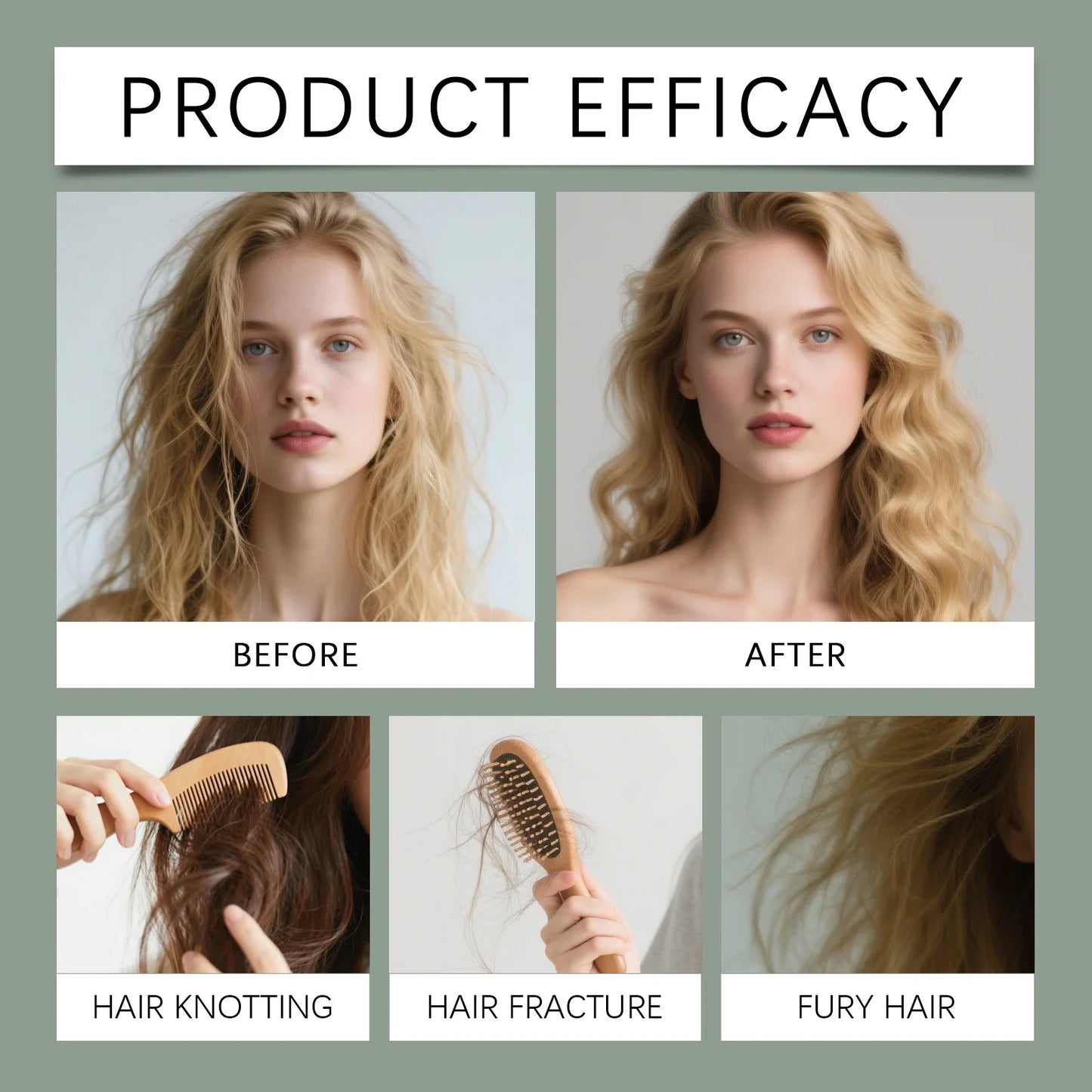 Repair Hair Damage Hair Nourishing and Moisturizing Oil Enhances Hair Strength Reduces Hair Thinning Cleansing Hair Care Oil