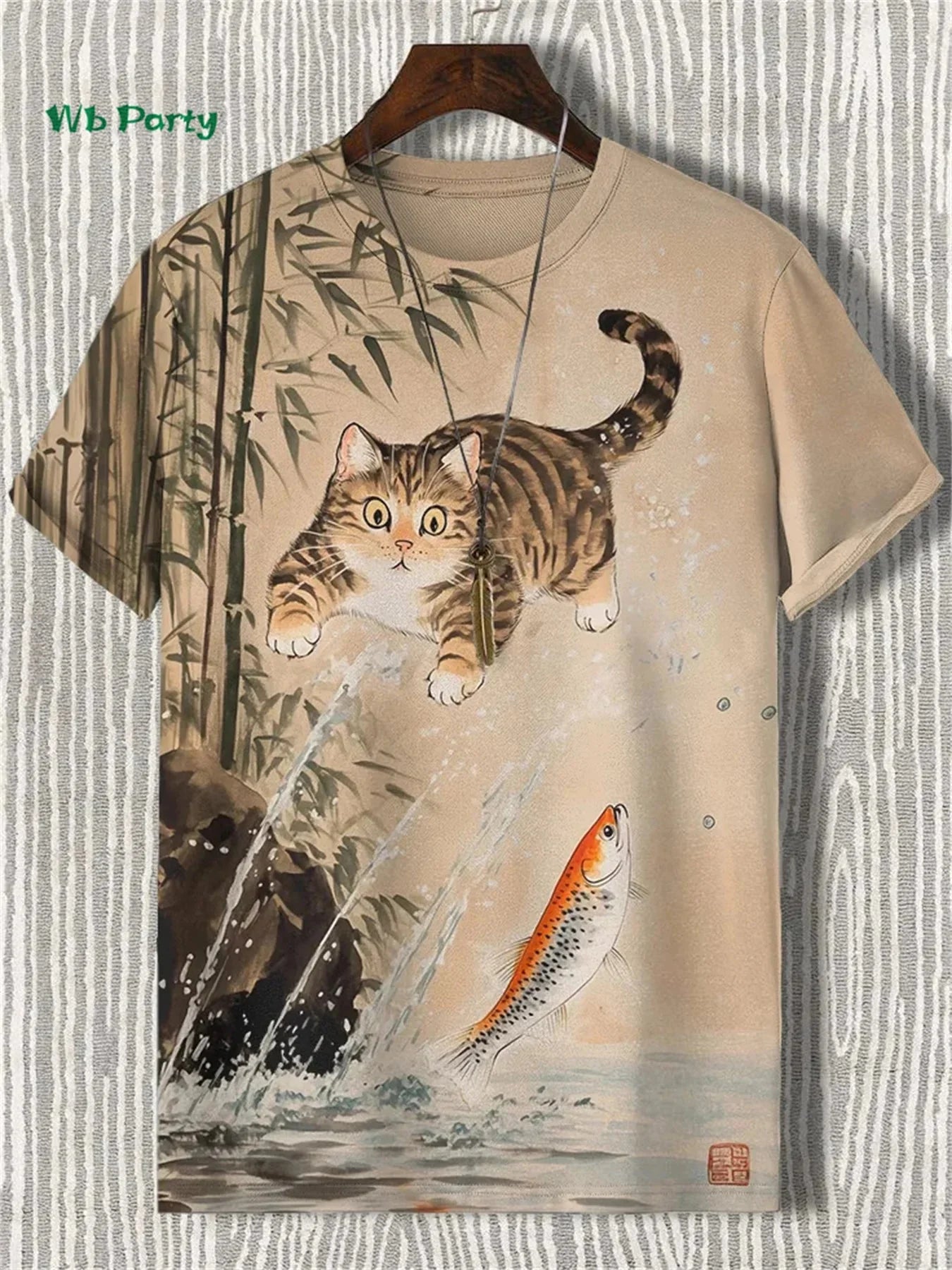 π± 3D Travel Cat Print T-Shirt β Playful Summer Streetwear FitiqueFit