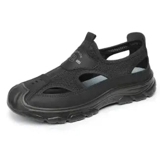 2025 Summer Men's Sandals New Hollow Breathable Beach Shoes Ultra Light Anti Slip Summer Casual Shoes Walking Shoes NovaCart