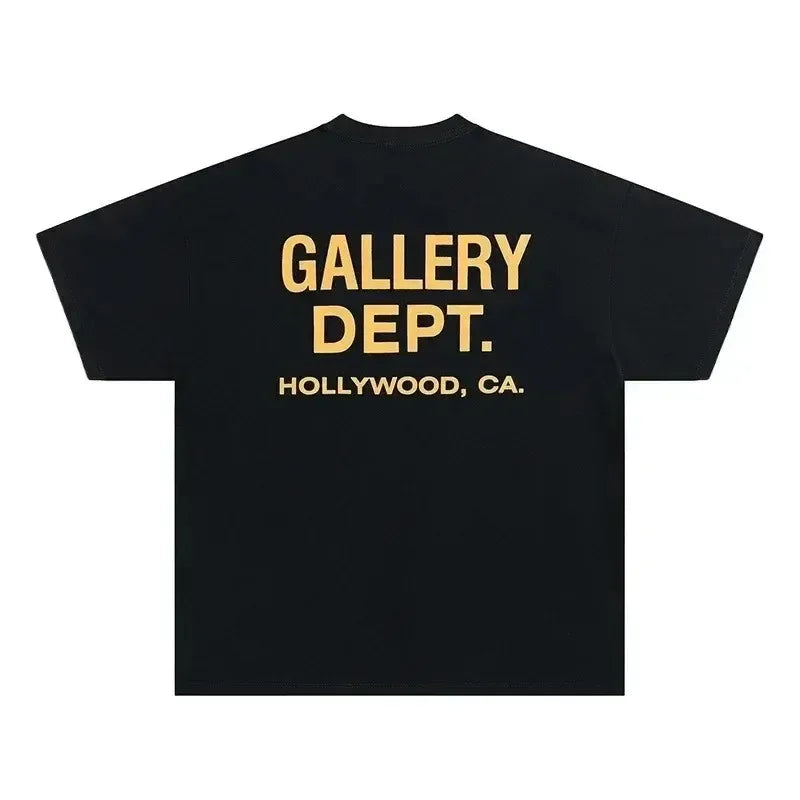 Vintage High Street T-Shirt Gallery Dept Printed Shirt Fashion Letter Print T-shirt Casual O-neck Tee Women Tee Summer Brand Top NovaCart