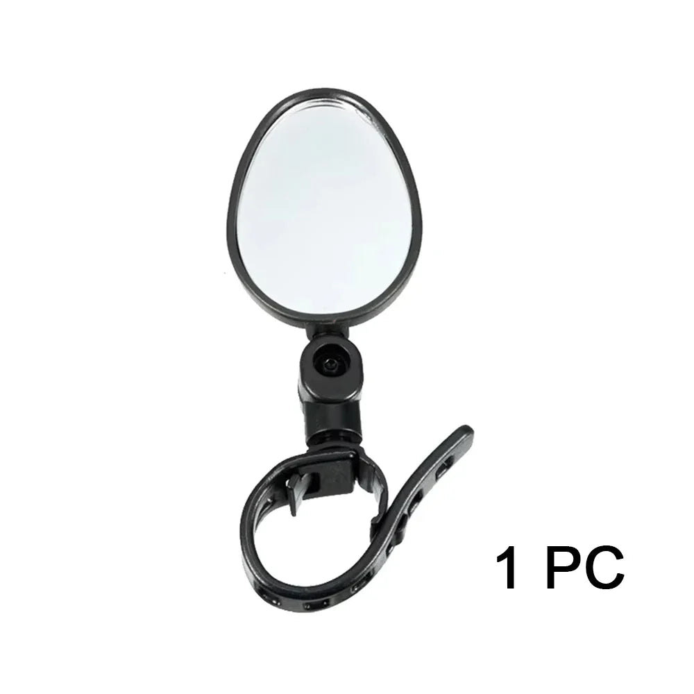 1/2PCS Bicycle Rearview Mirror 360 Degree Adjustable Rotatable Universal Cycling Handlebar Rear View Mirrors for MTB Road Bike Pi-Mart