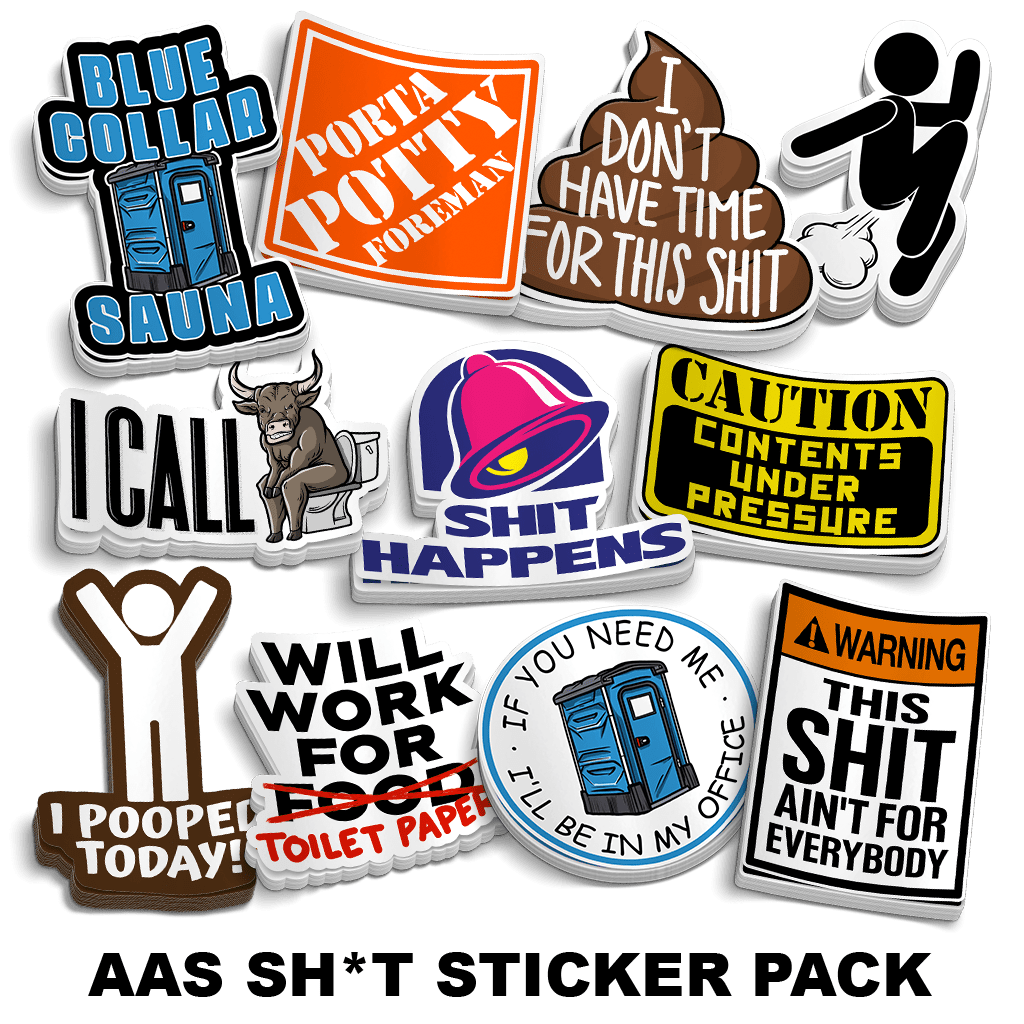 Sh*t Sticker Pack Armed American Supply