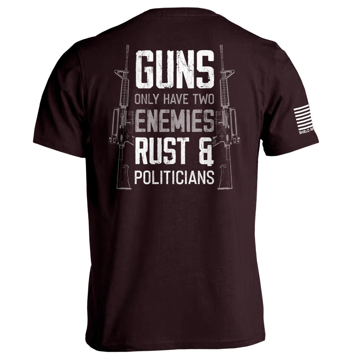 Guns Only have Two Enemies Rust & Politicians Shield Republic