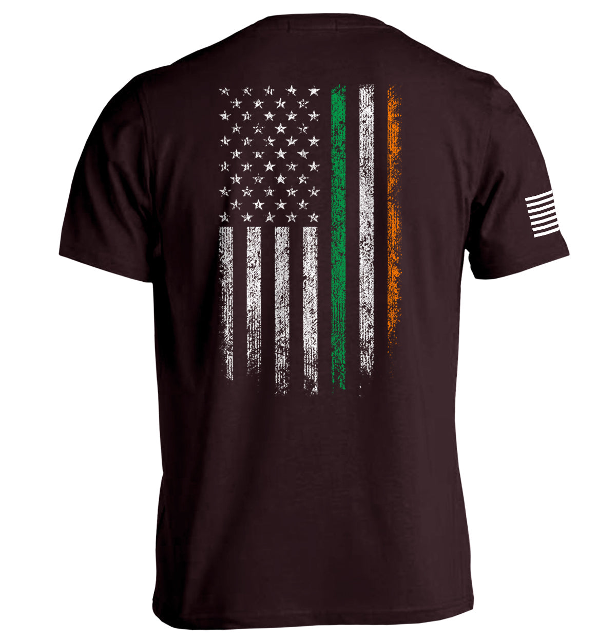 Irish American Flag Shield Republic