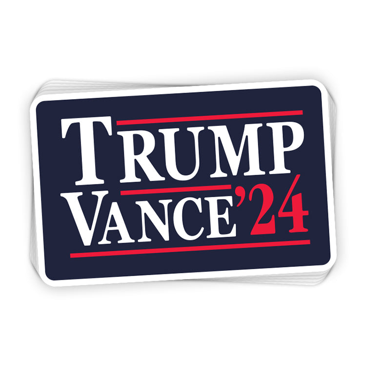 Trump Vance Decal Shield Republic