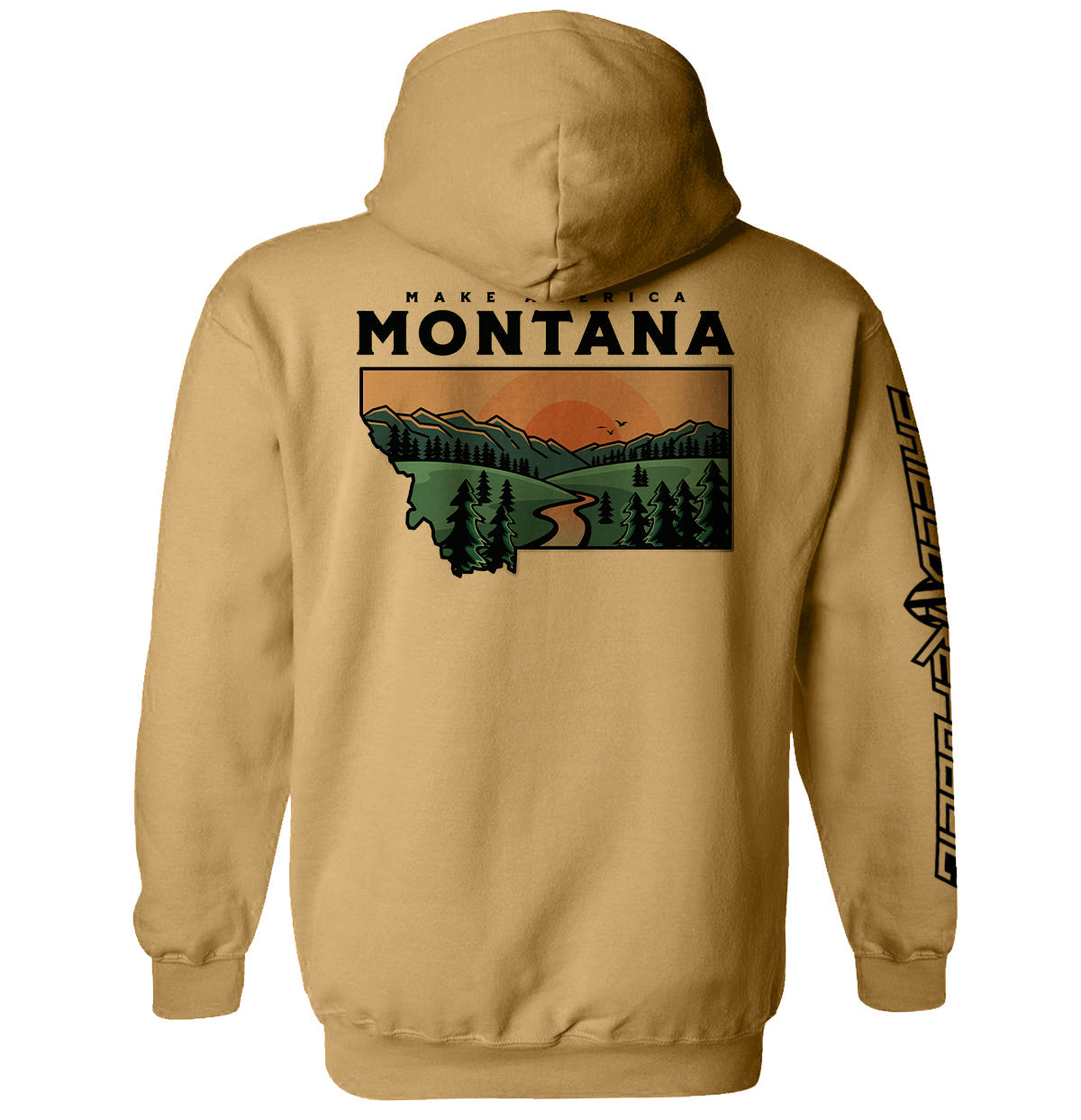 Make America Montana Shield Republic