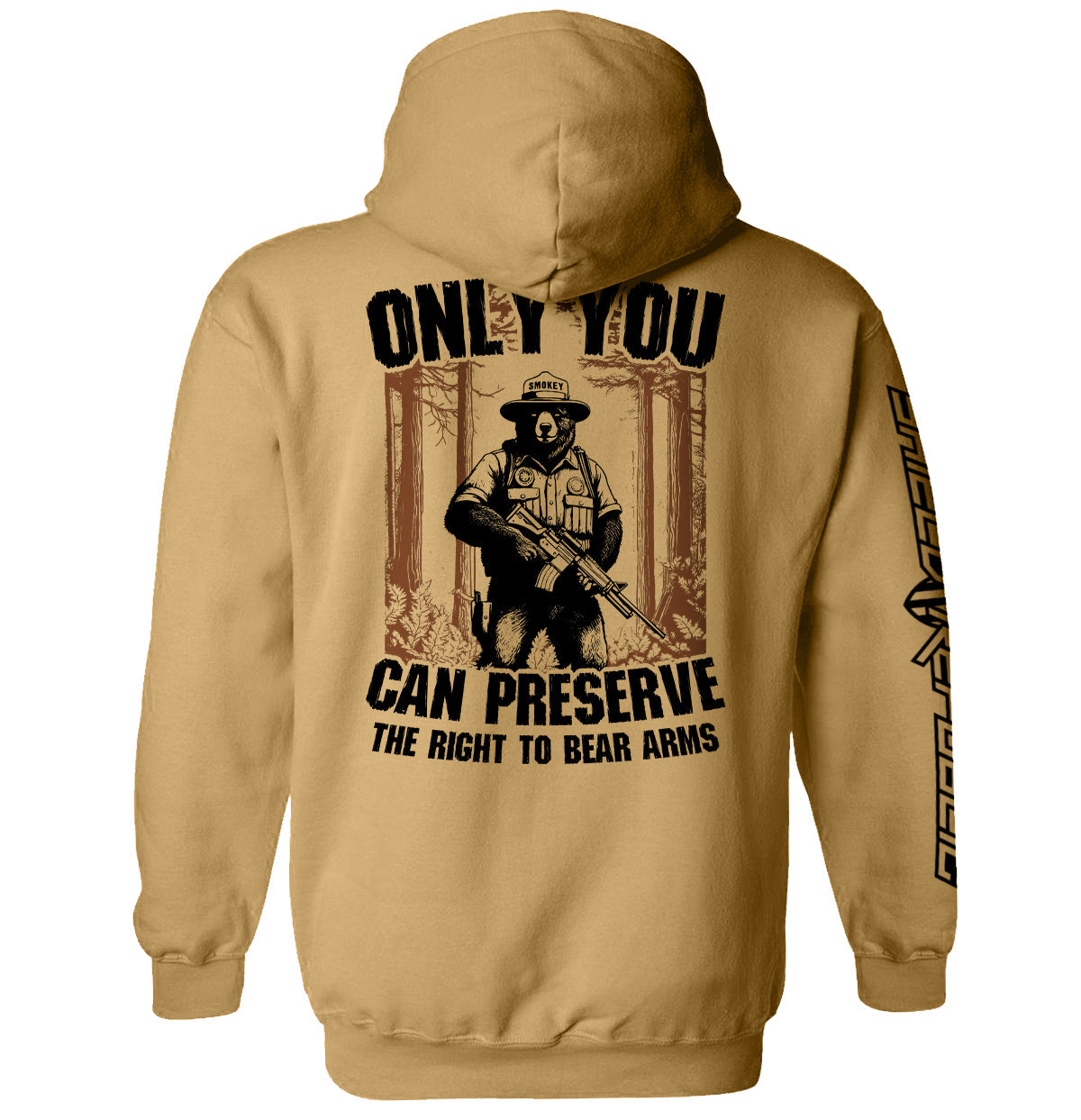Only You can Preserve the the Right to Bear Arms Shield Republic