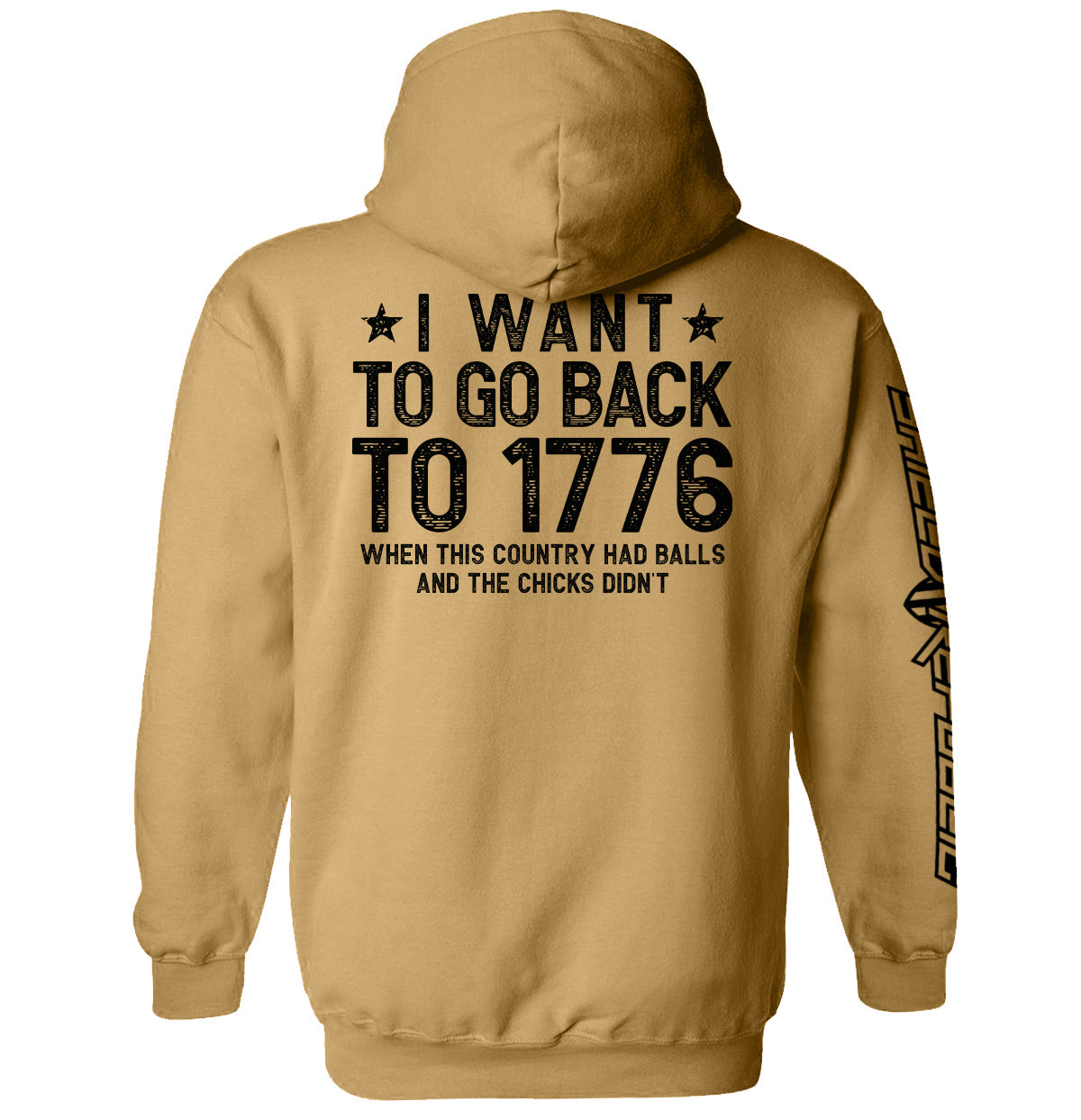 I Want To Go Back To 1776 Shield Republic
