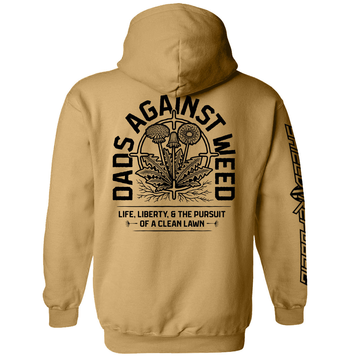 Dads Against Weed Black Shield Republic