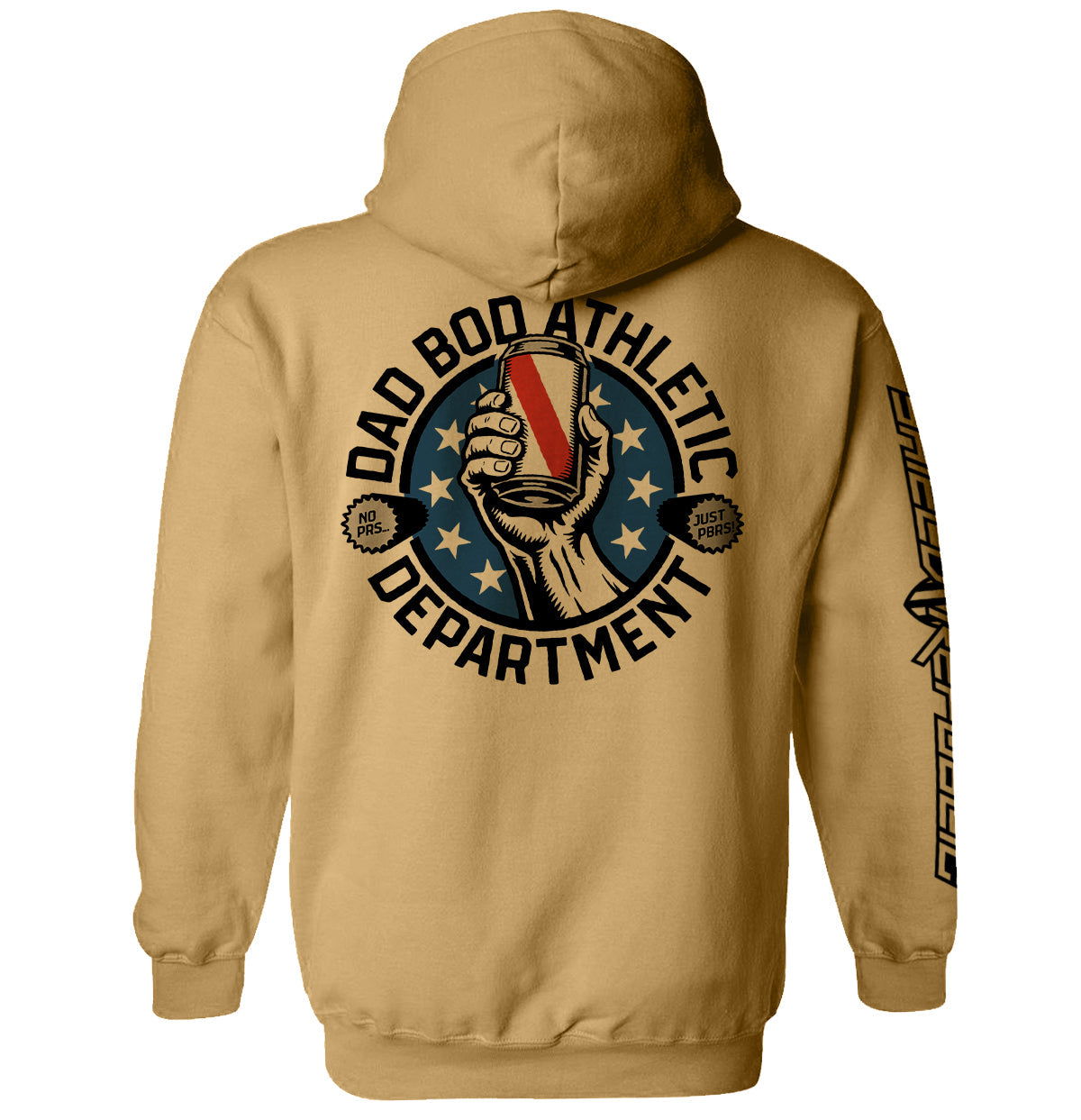 Dad Bod Athletic Department Shield Republic