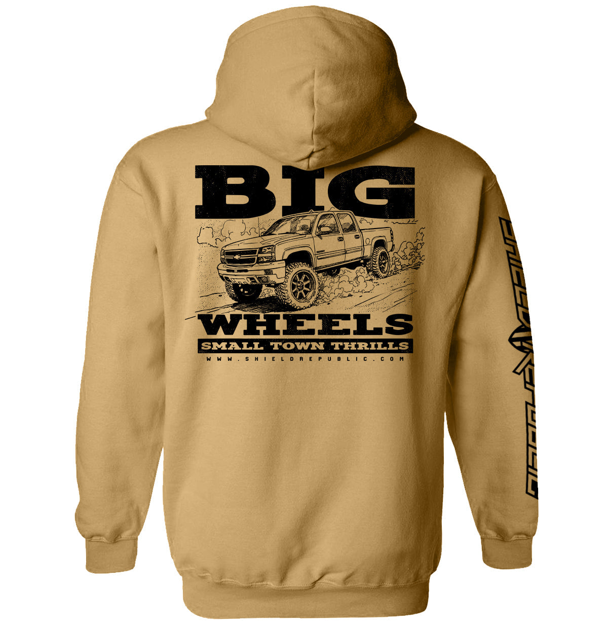 Big Wheels Small Town Thrills Shield Republic