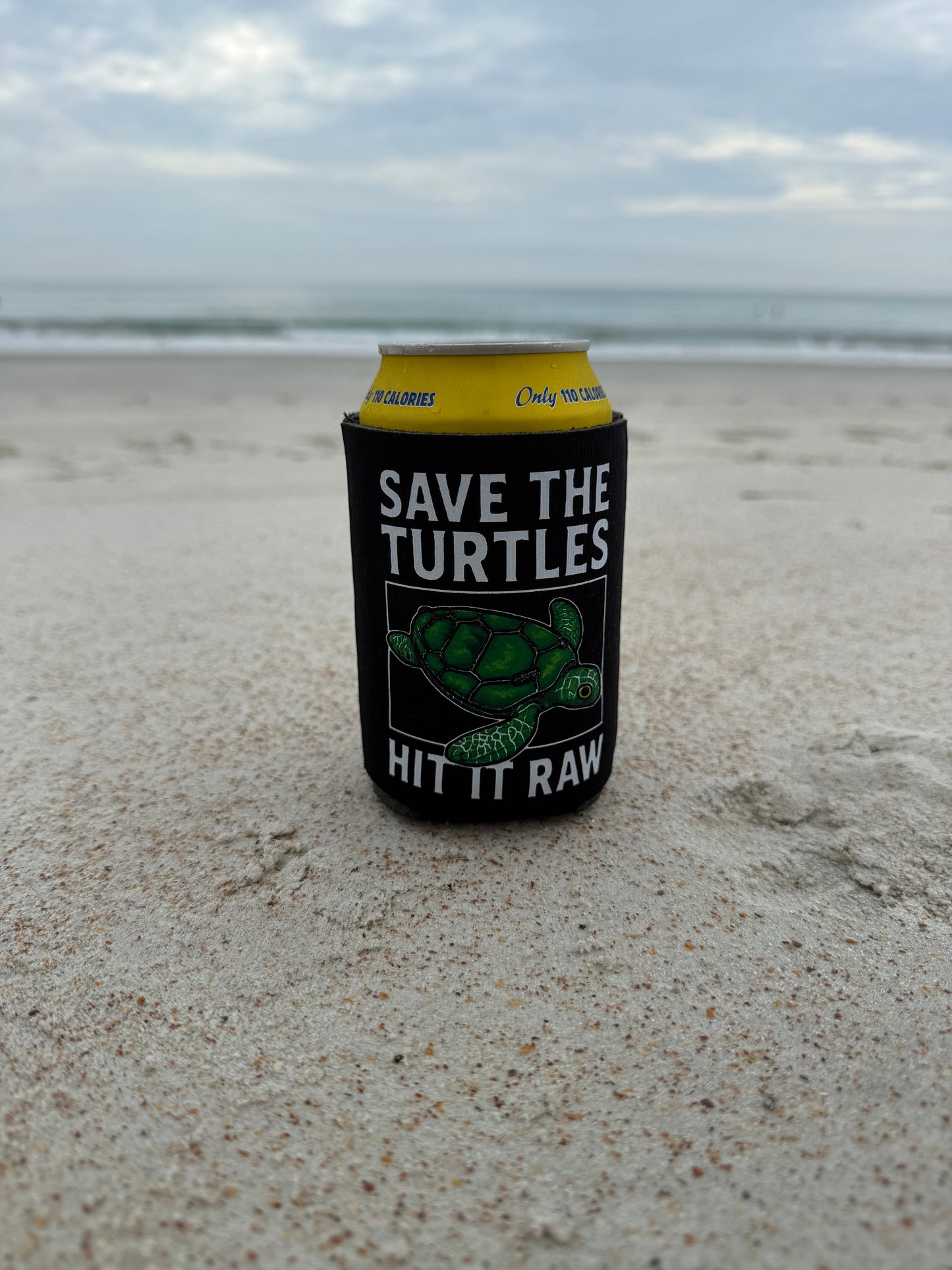 Save the Turtles Koozie Luckless Outfitters