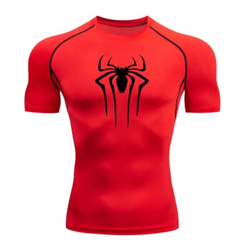 New Compression Shirt Men Fitness Gym Super Hero Sport Running T-Shirt Rashgard Tops Tee Quick Dry Short Sleeve T-Shirt For Men NovaCart