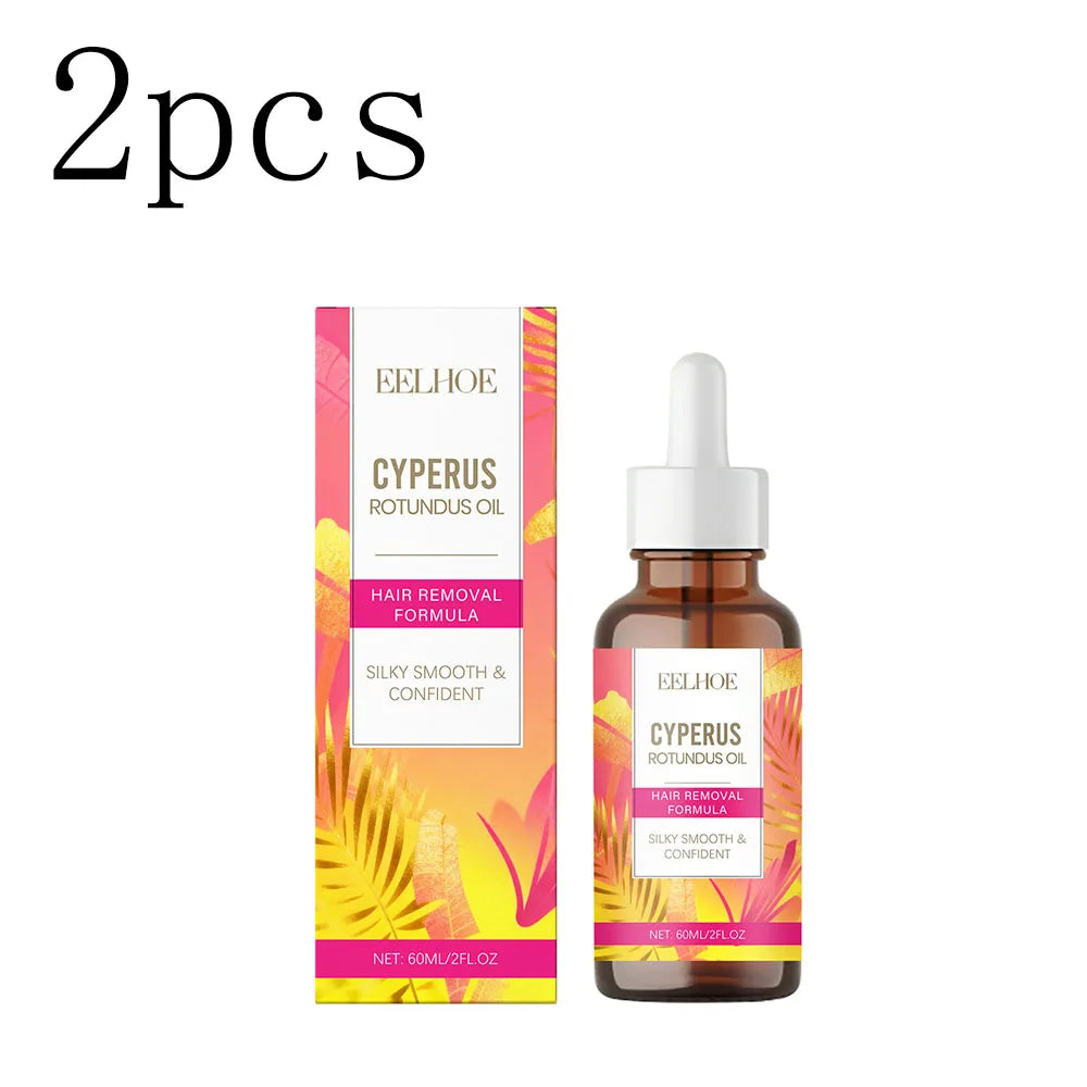 Hair Removal Care Essential Oil Moisturizes and Soothes Skin After Hair Removal, Silky Touch, Plant-Nourishing Care Oil