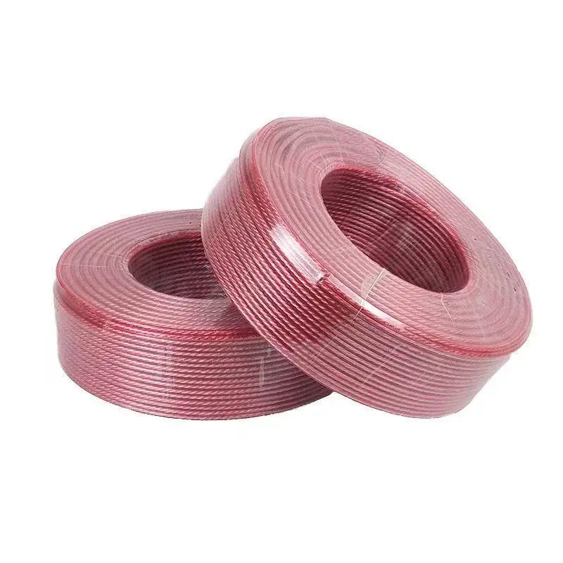 DIY Loud Audio Cable Hi-Fi Audio Cable Oxygen Free Copper Audio Wire for Amplifier Home theater KTV DJ System Pi-Mart
