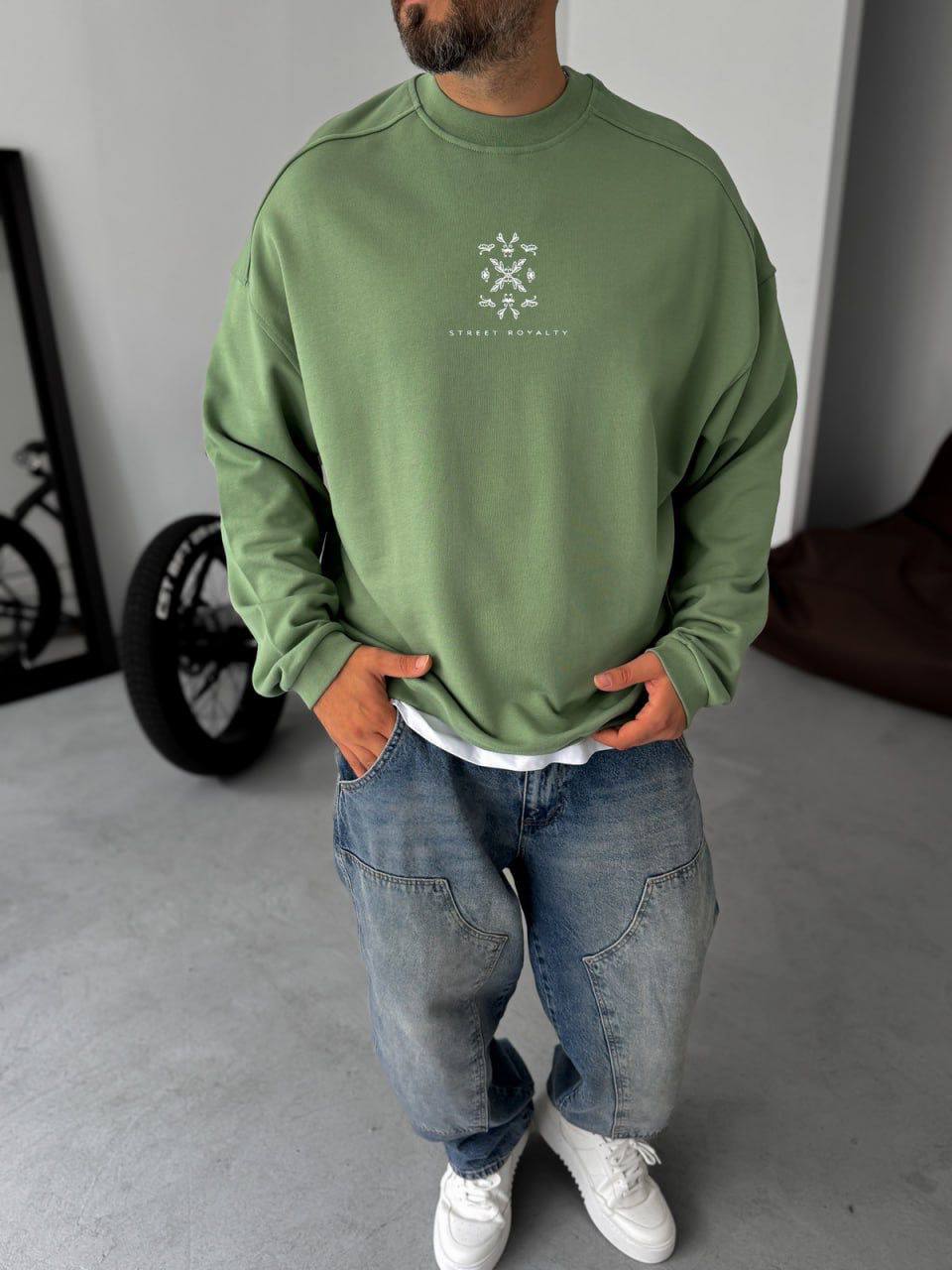 Street Royalty Oversize Sweatshirt Withinblack