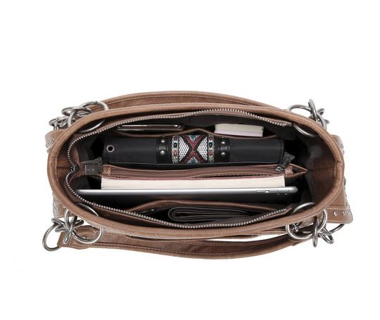 Western Elegance Tooled Leather Purse Country in My Heart
