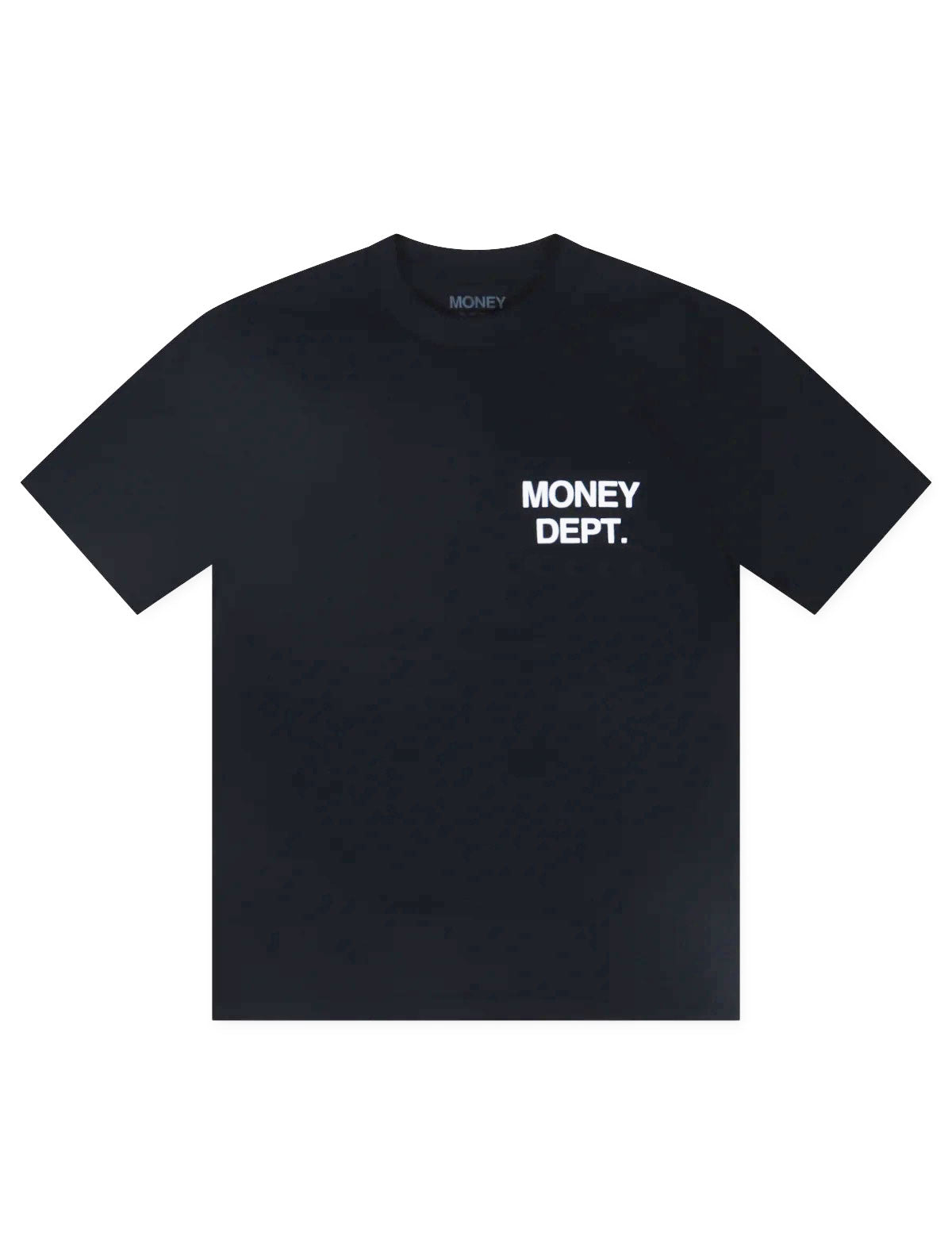 Money Dept. Los Angeles Heavyweight Tee - Black/White Denim Exchange