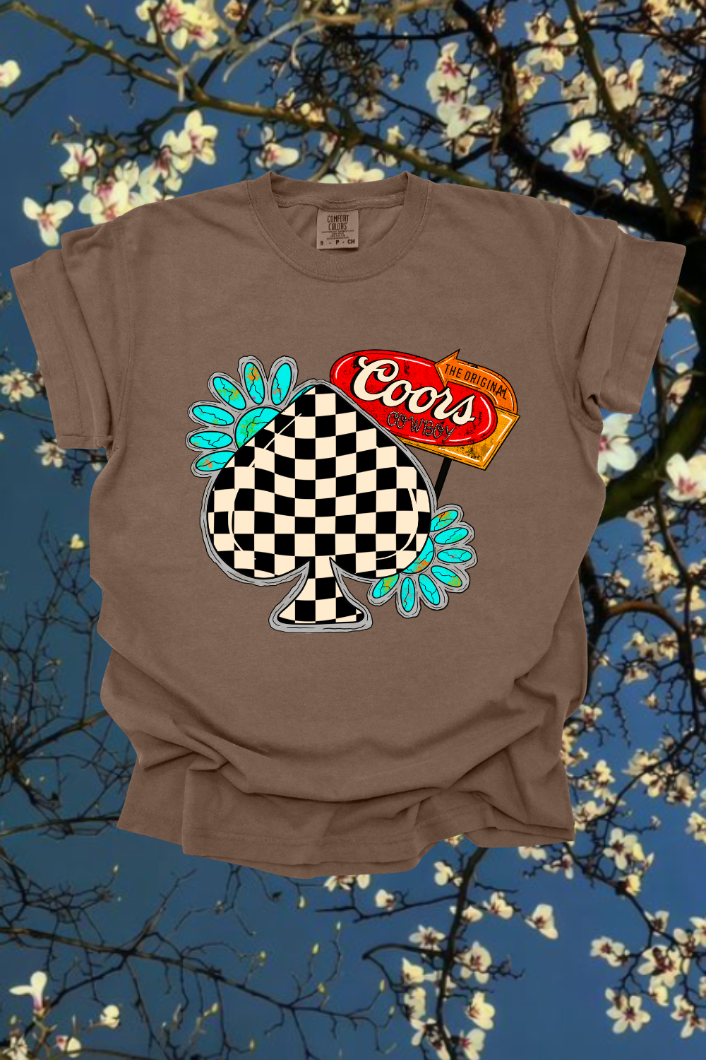 Coors Spade Graphic Tee Spurs & Spades Boutique