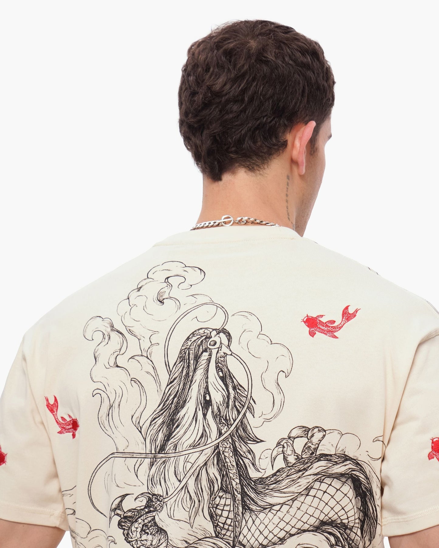 Valabasas Mythic Flow Tee - Beige Denim Exchange