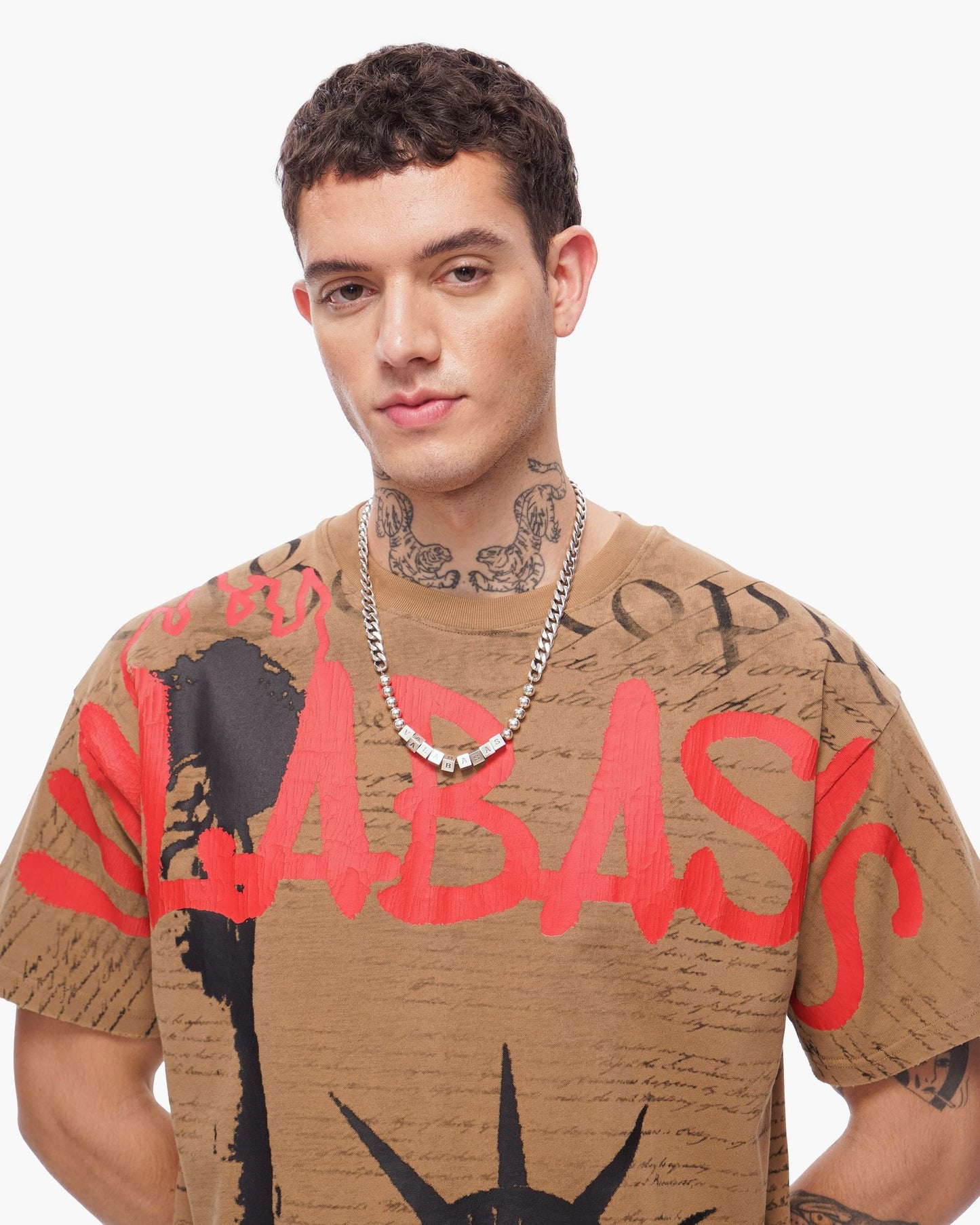 Valabasas Freedom Tee - Khaki Denim Exchange