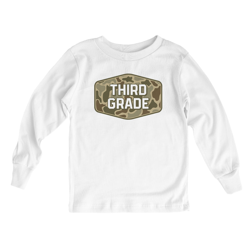 Third Grade Duck Camo (Kids) Shield Republic