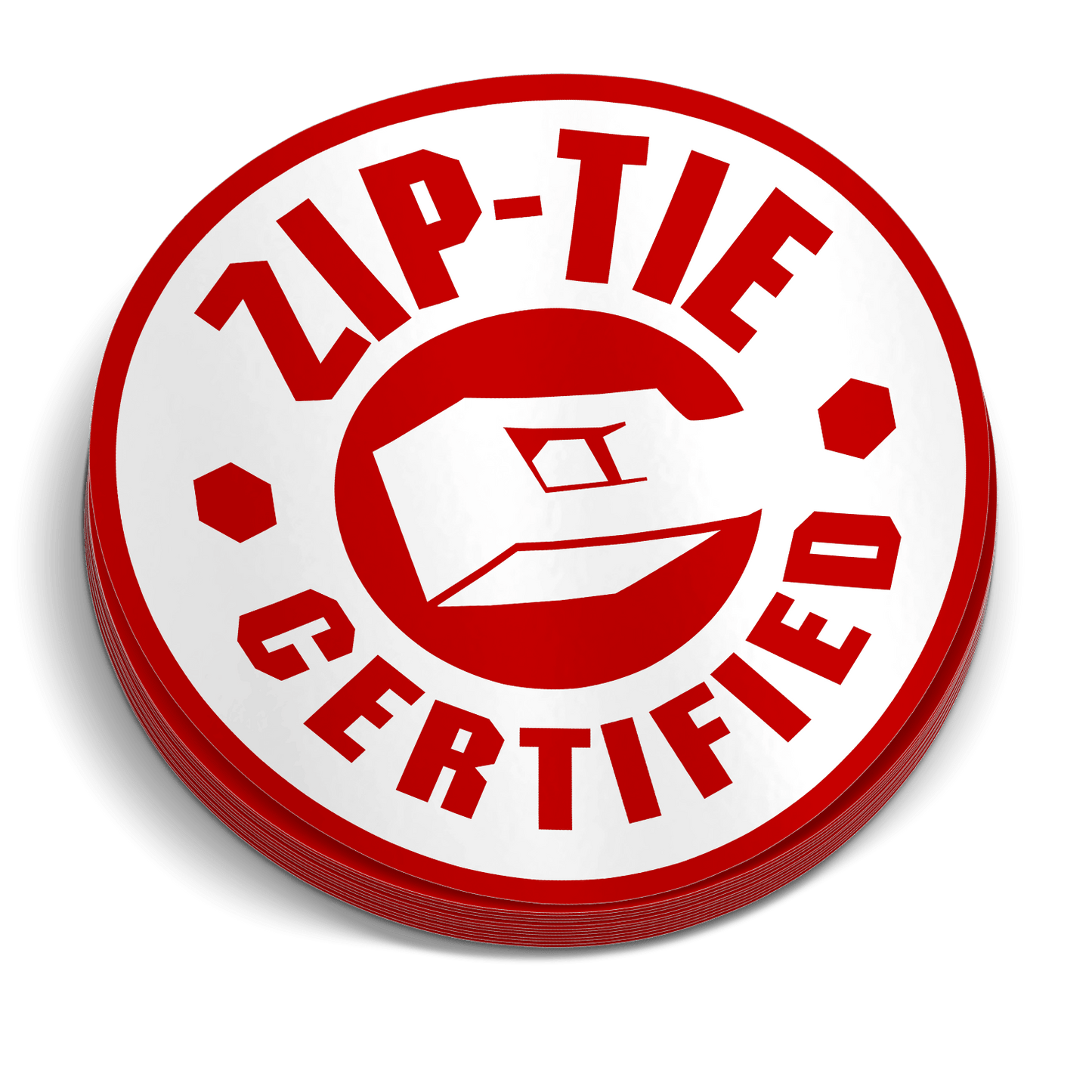 Zip Tie 5 Inch Decal Armed American Supply