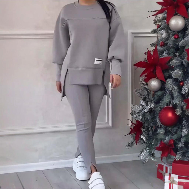 Women's Solid Color 2-Piece Set FitiqueFit
