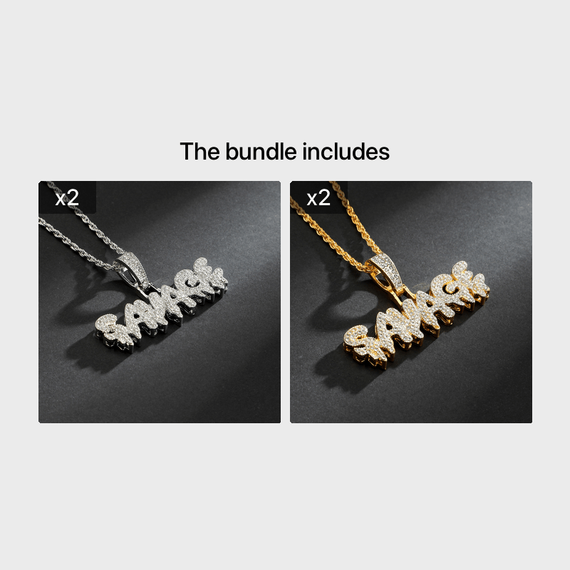 Men's Punk Classic Luxury with Synthetic Cubic Zirconiaia Pendant Hip Hop Gothic Cool Men's Necklace Fashion Jewelry Accessories Gift Jewelry NovaCart