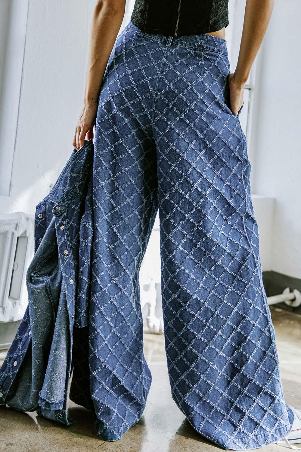 IT'S A SECRET DENIM PANTS Flying Tomato