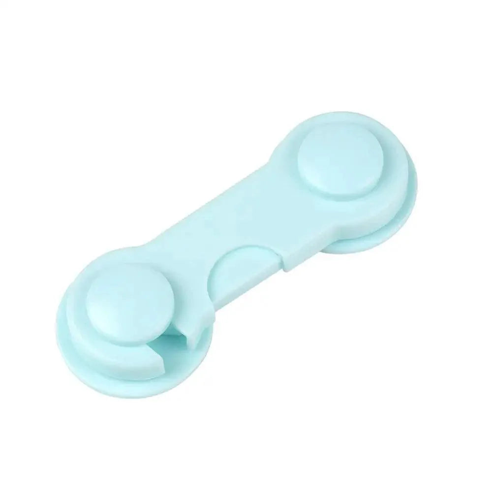 Baby Safety Lock Children Cabinet Drawer Door Fridge Blockers Plastic Lock For Kids Safety Protection Cover Stevvex